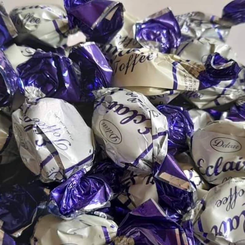 Chocolate toffee imported eclair